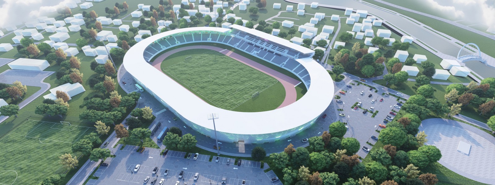 City Stadium in Mitrovica