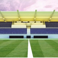 Conceptual design for the Stadium of the City of Rahovec